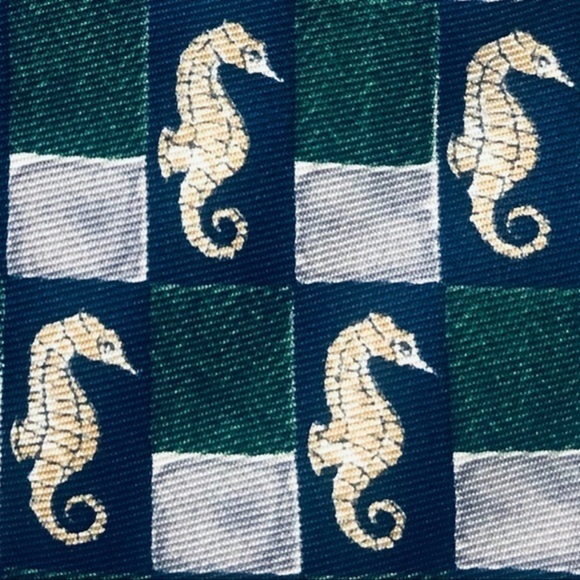 Dunhill “Captain Seahorse” Silk Tie - Picture 8 of 8
